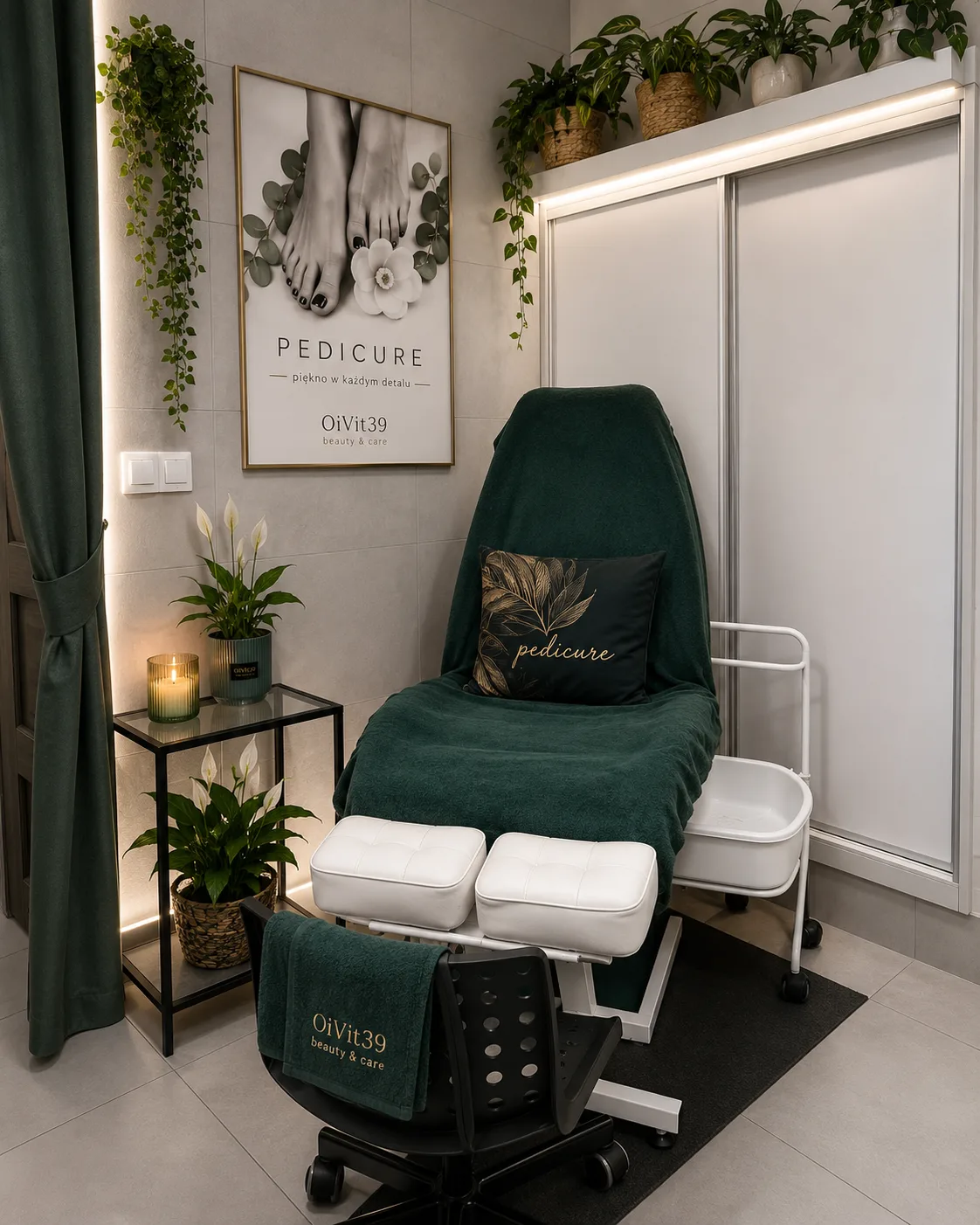 Przestrzeń salonu Atelier Mateo w Lublinie